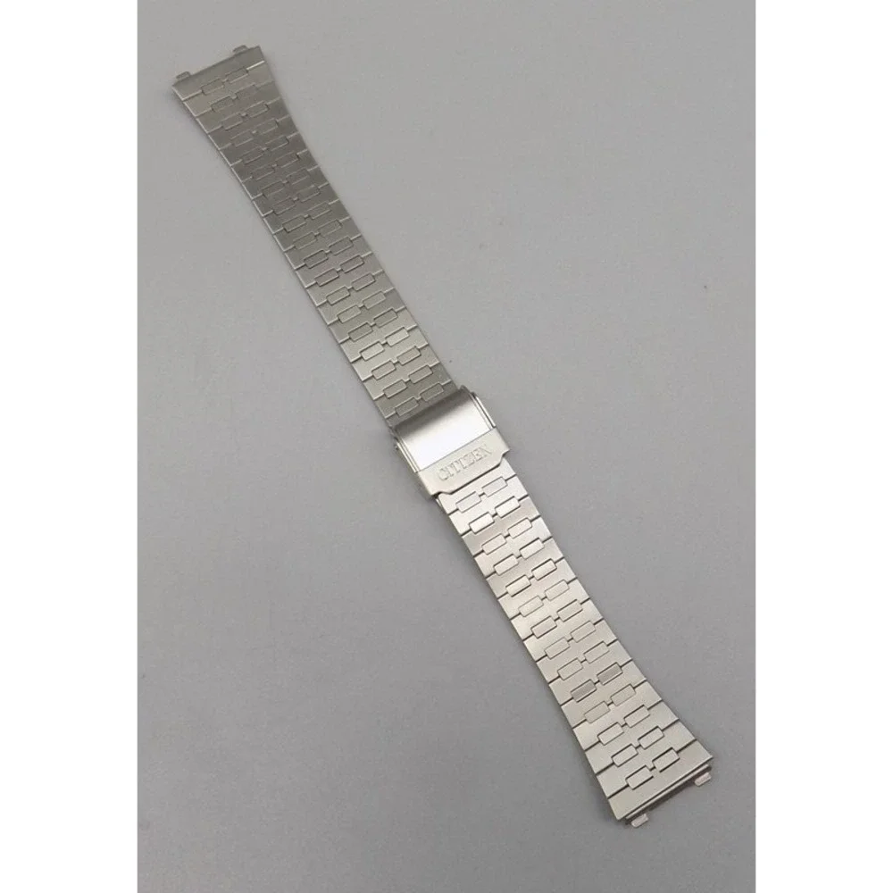 Citizen Wrist Watch Stainless Band Steel 20mm 6.5 Inches Long